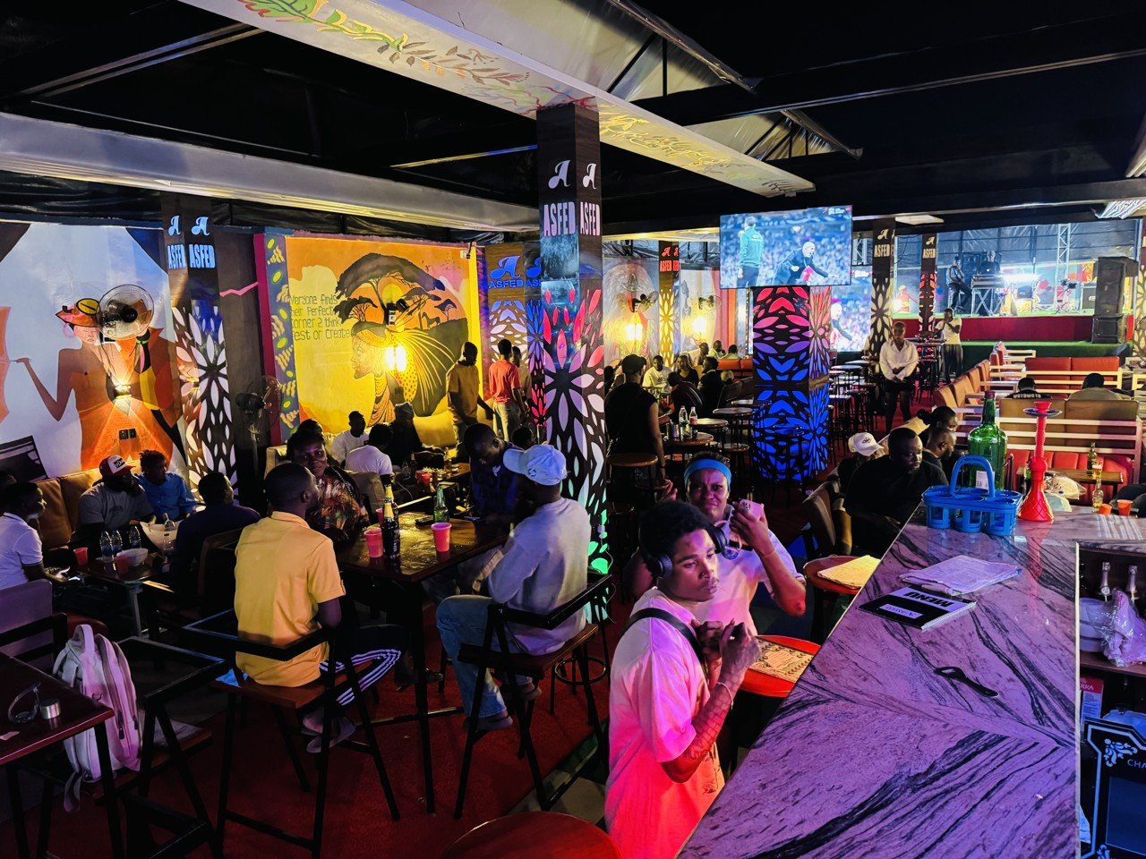 Lounge at Asfed Lounge & Suites — photograph 12