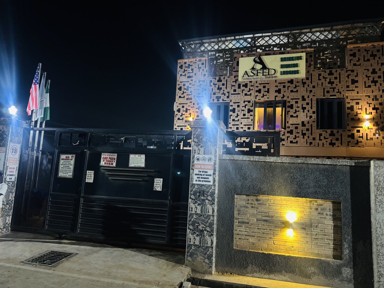 Exterior at Asfed Lounge & Suites
